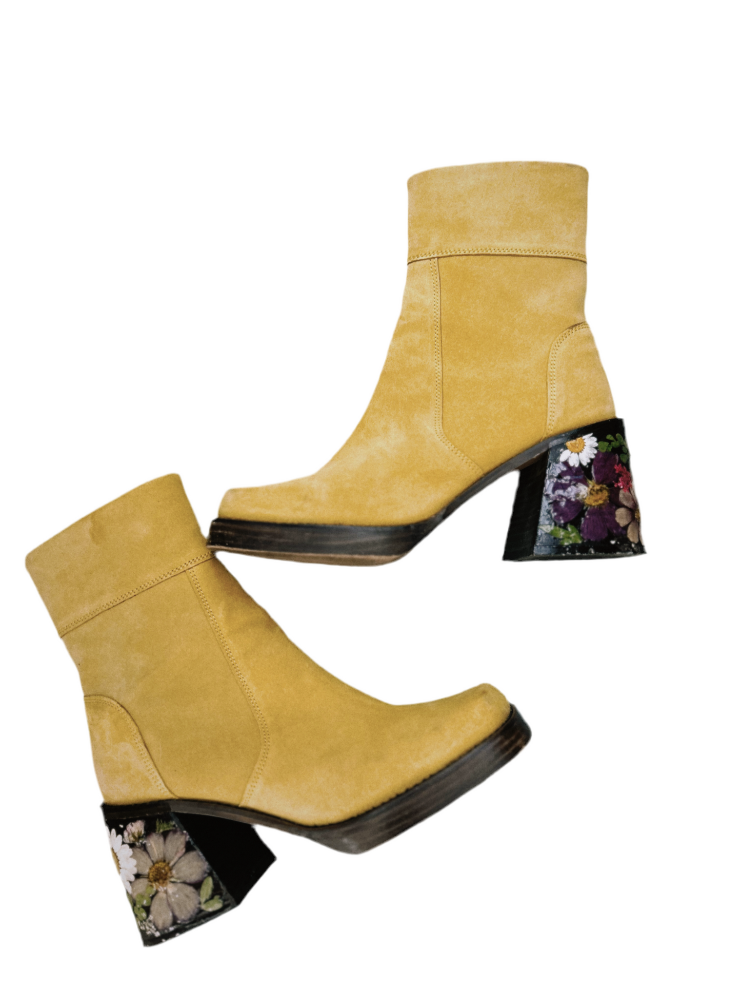 Not Banana Yellow Frye Boots