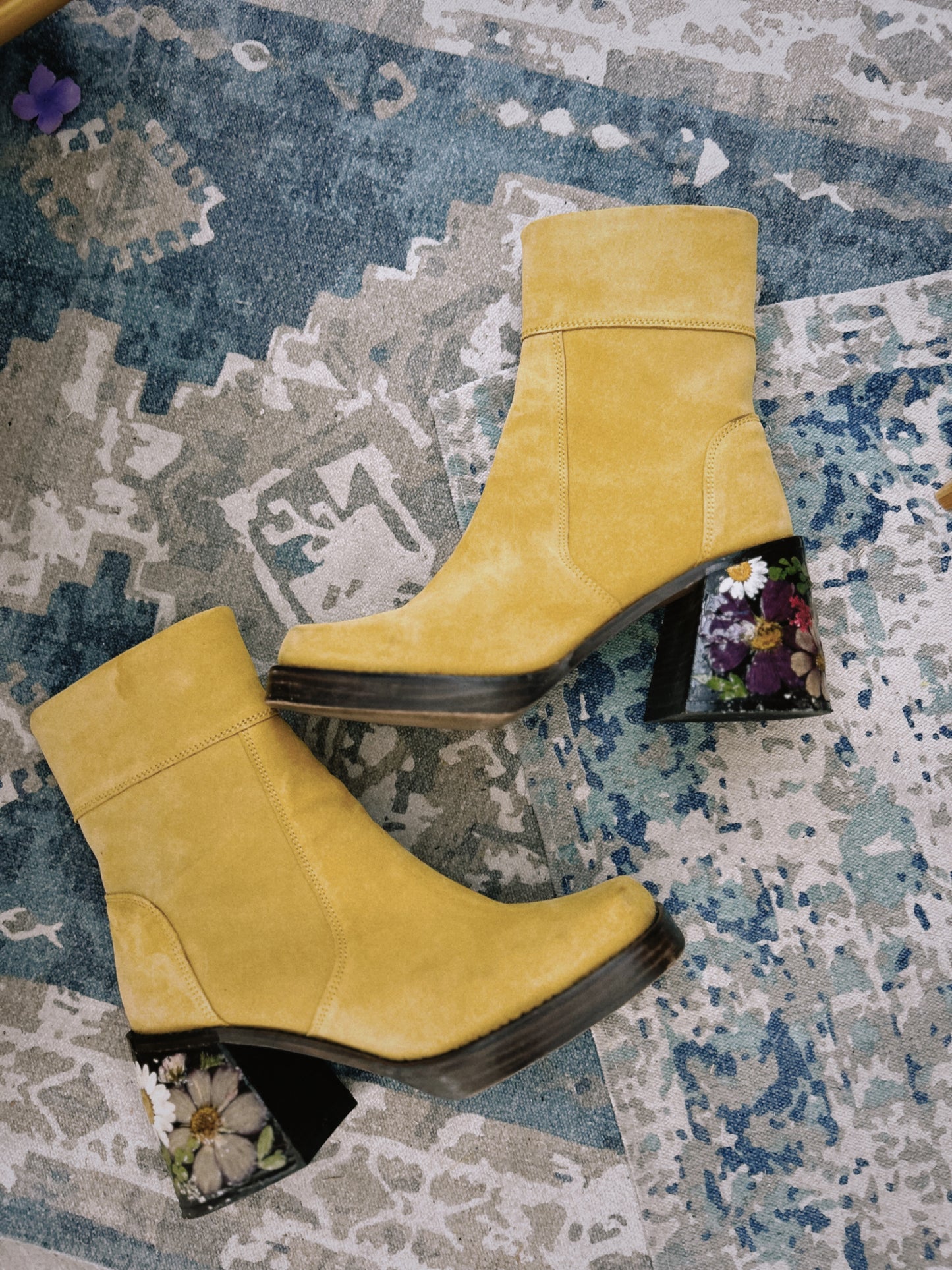 Not Banana Yellow Frye Boots