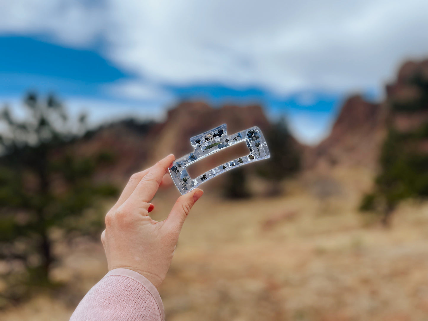 Wildflower Claw Clip