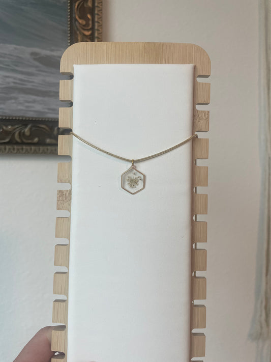 White Wedding Necklace