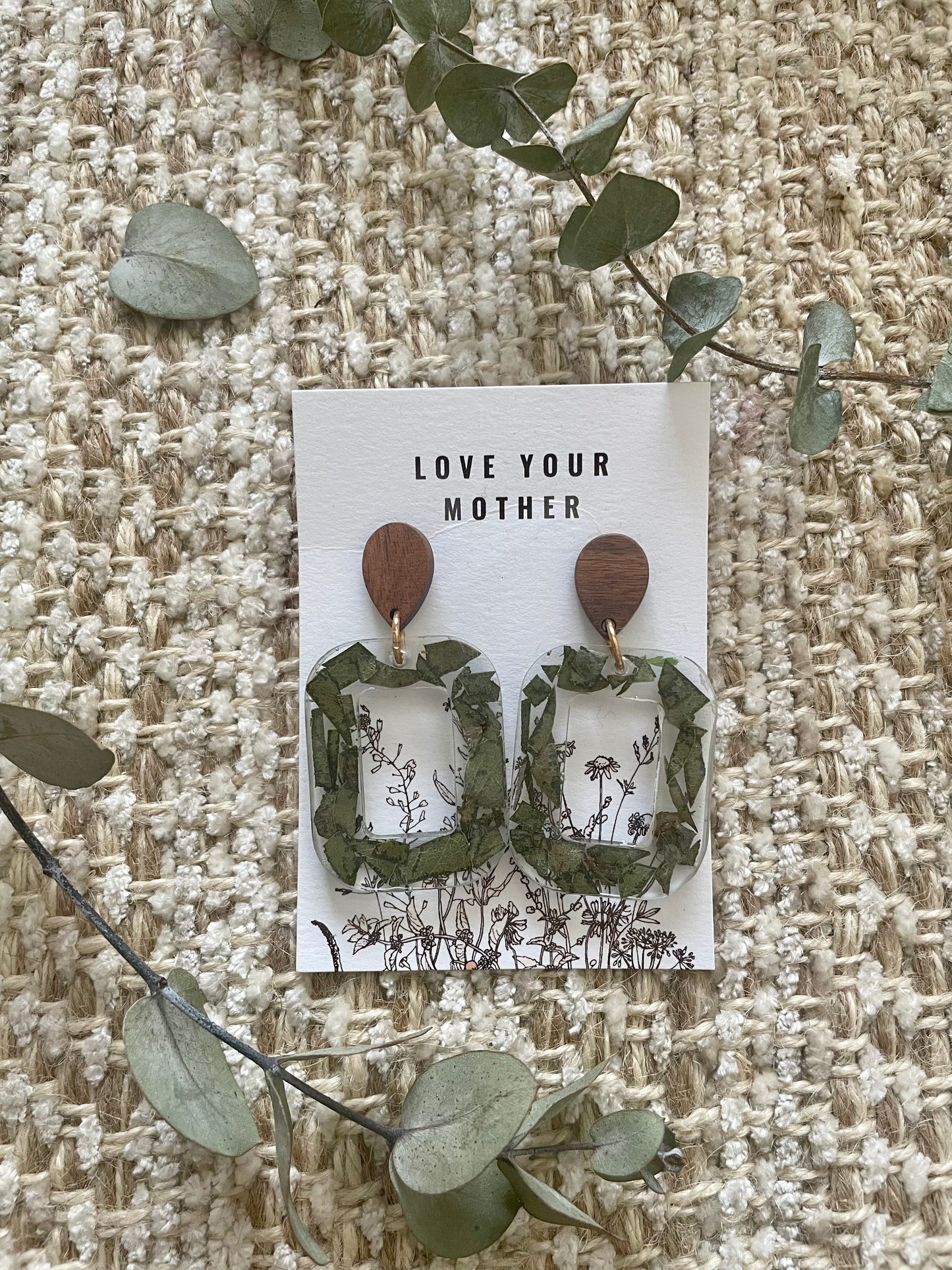 Eucalyptus Shower Vibes Earrings