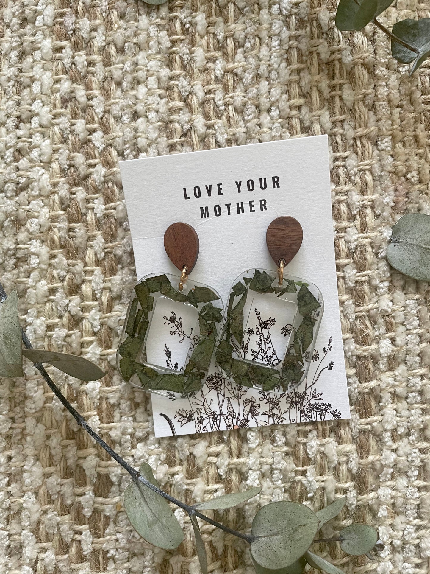 Eucalyptus Shower Vibes Earrings