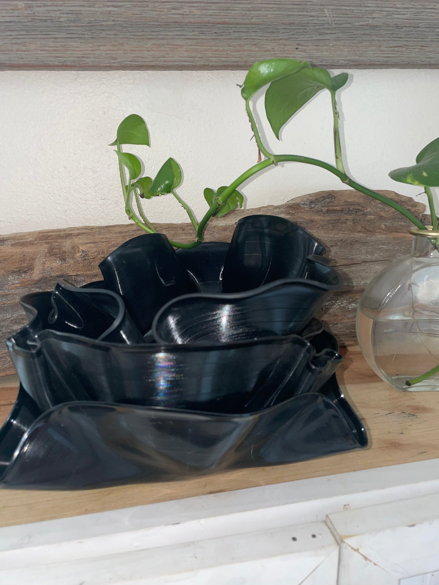 Upcycled Vinyl Bowl