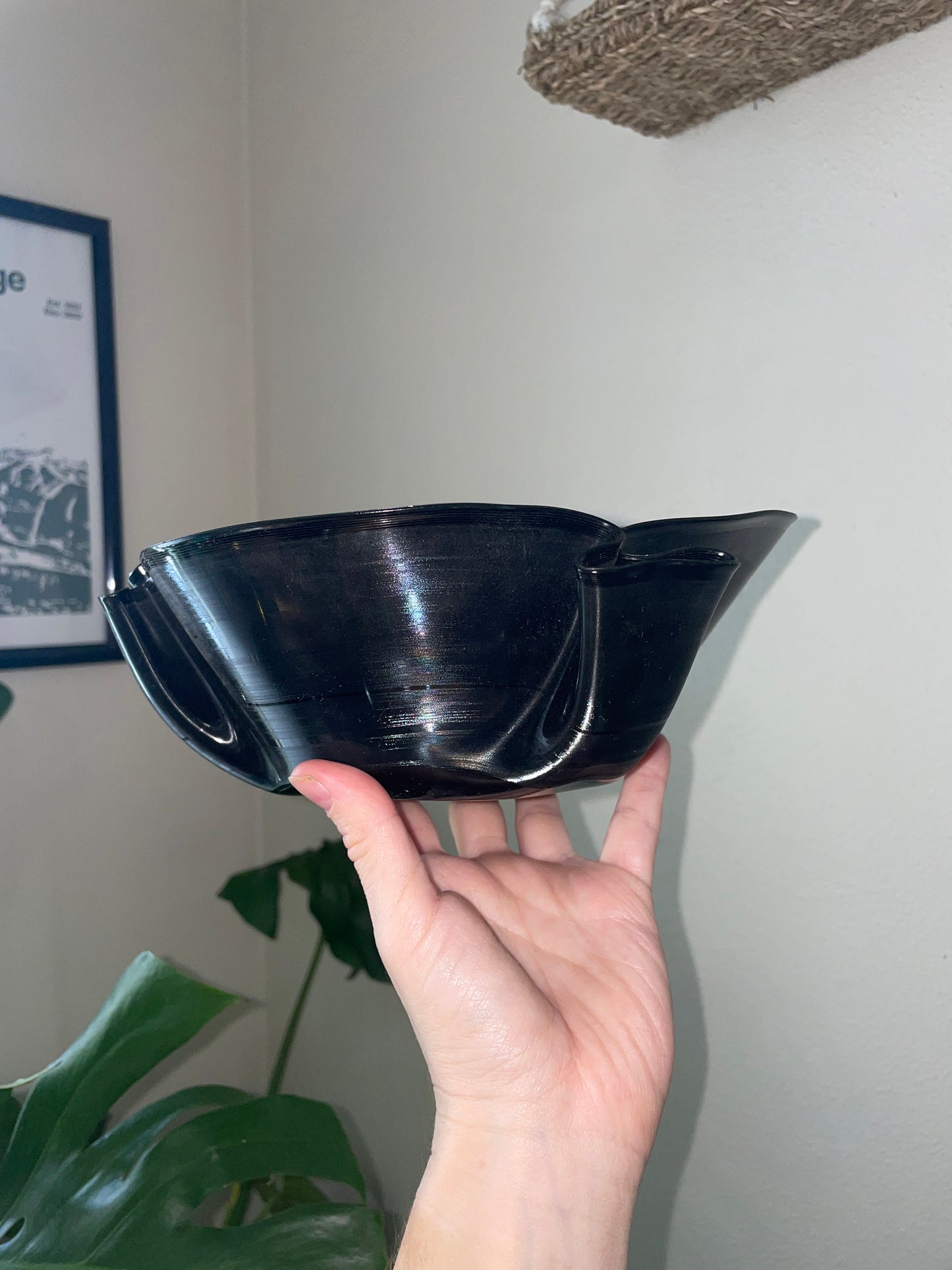 Upcycled Vinyl Bowl